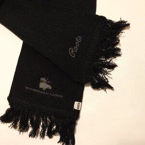 QUALITY Moosehead Canadian Lager Beer Scarf by ROOTS Canada Embroidered 🍁
